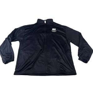United States Olympic Committee Team USA Full Zip Up Jacket Size XL